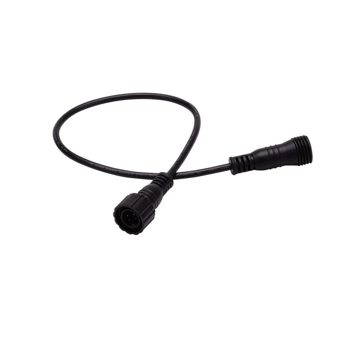 W.A.C. Lighting 8001-6BK Outdoor Tape Light Connector, Black