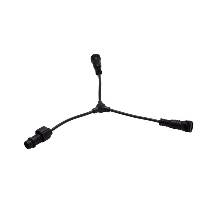 W.A.C. Lighting 8002-BK Outdoor Tape Light Connector, Black