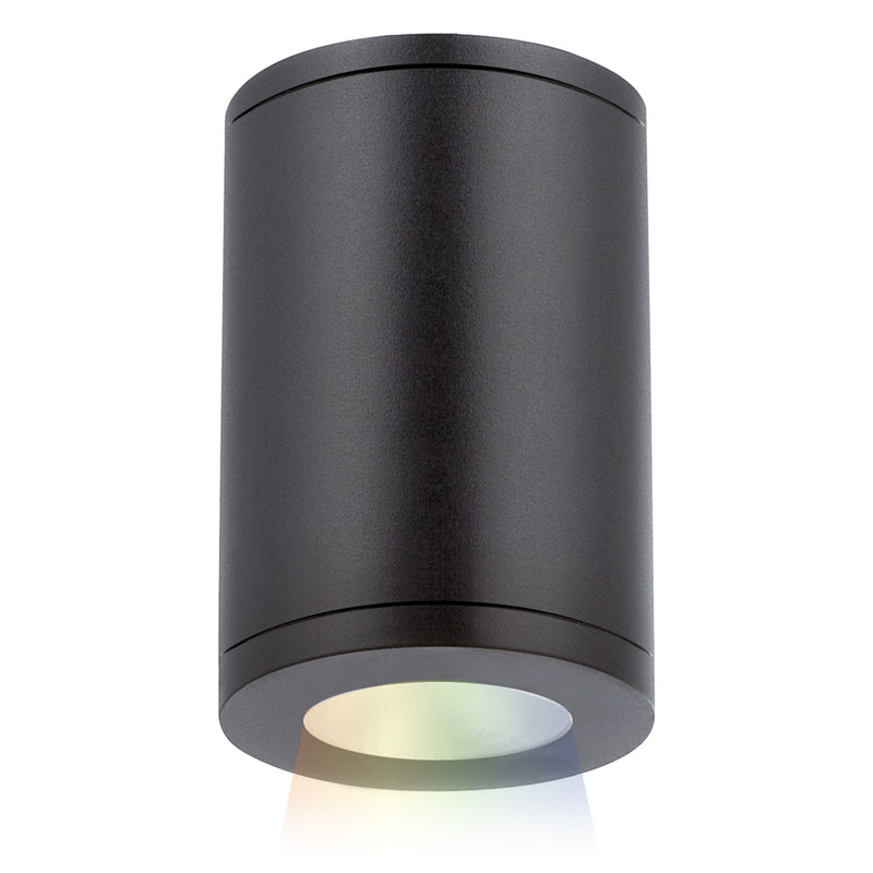 W.A.C. Lighting DS-CD05-N-CC-BK LED Flush Mount, Black