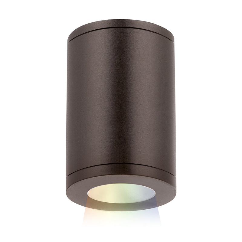 W.A.C. Lighting DS-CD05-S-CC-BZ LED Flush Mount, Bronze