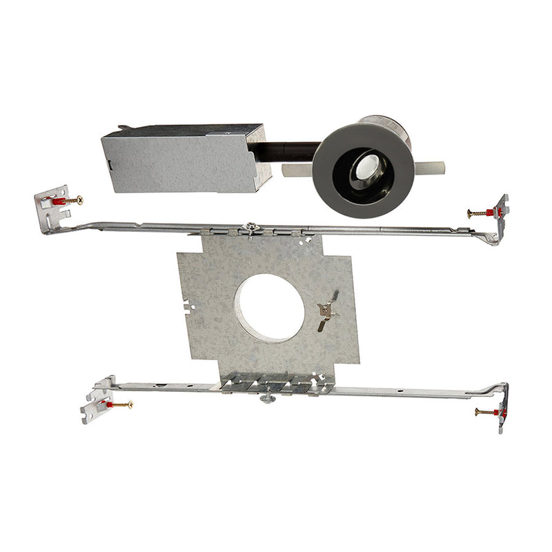W.A.C. Lighting HR-LED212E-40-GM LED Recessed Downlight, Gun Metal