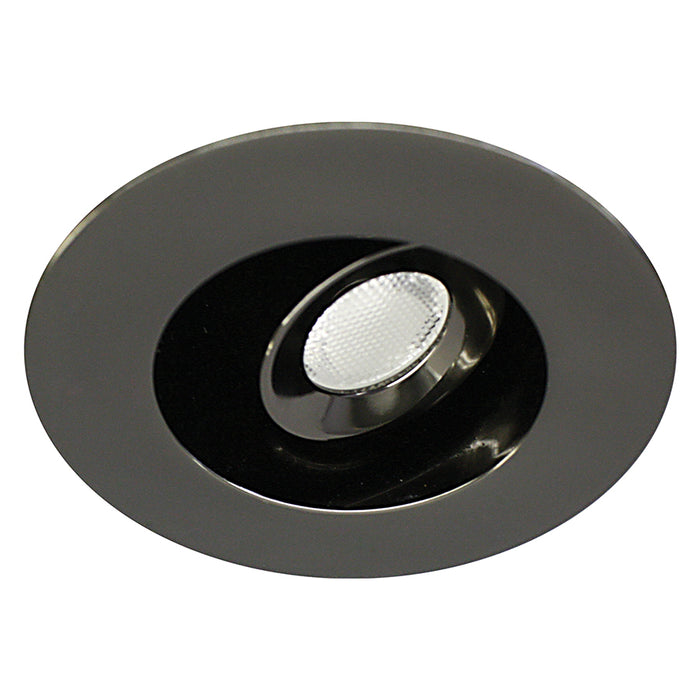 W.A.C. Lighting HR-LED232R-40-GM LEDme Miniature Recessed Task Light, Gun Metal