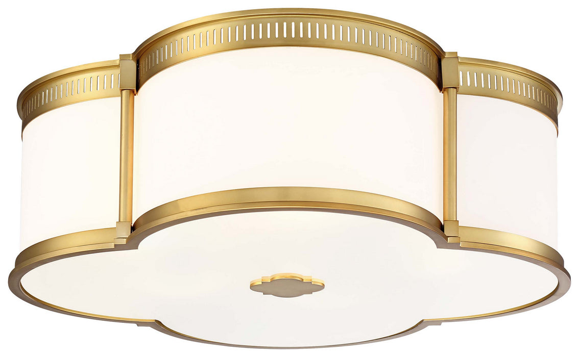 Minka-Lavery 1824-249-L LED Flush Mount, Liberty Gold