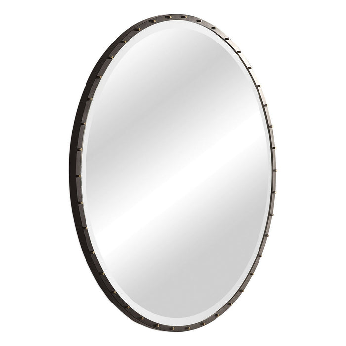 Uttermost 09456 Mirror, Rustic Black