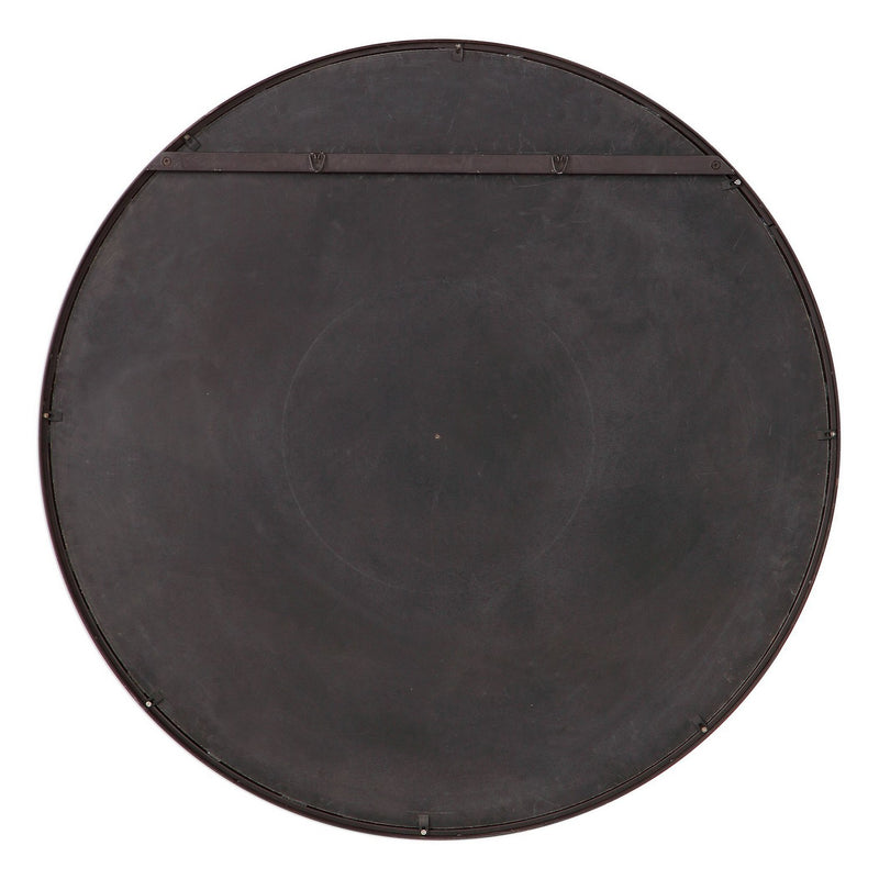Uttermost 09456 Mirror, Rustic Black