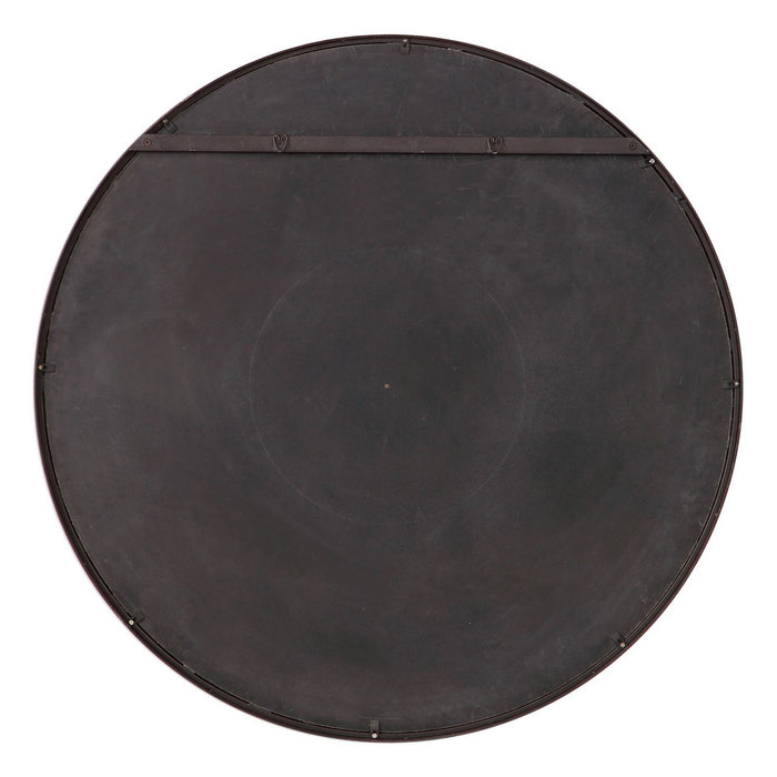 Uttermost 09456 Mirror, Rustic Black
