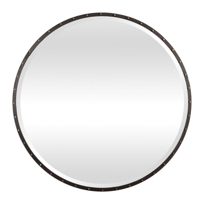 Uttermost 09456 Mirror, Rustic Black