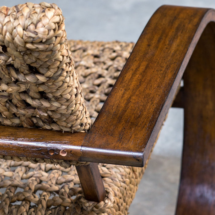 Uttermost 23483 Accent Chair, Natural Woven Banana
