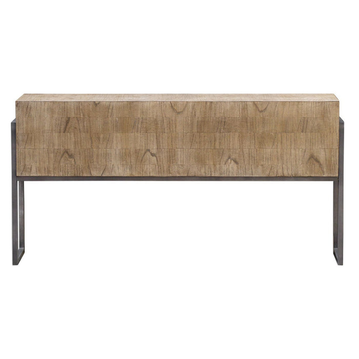 Uttermost 25402 Sofa Table, Aged Iron