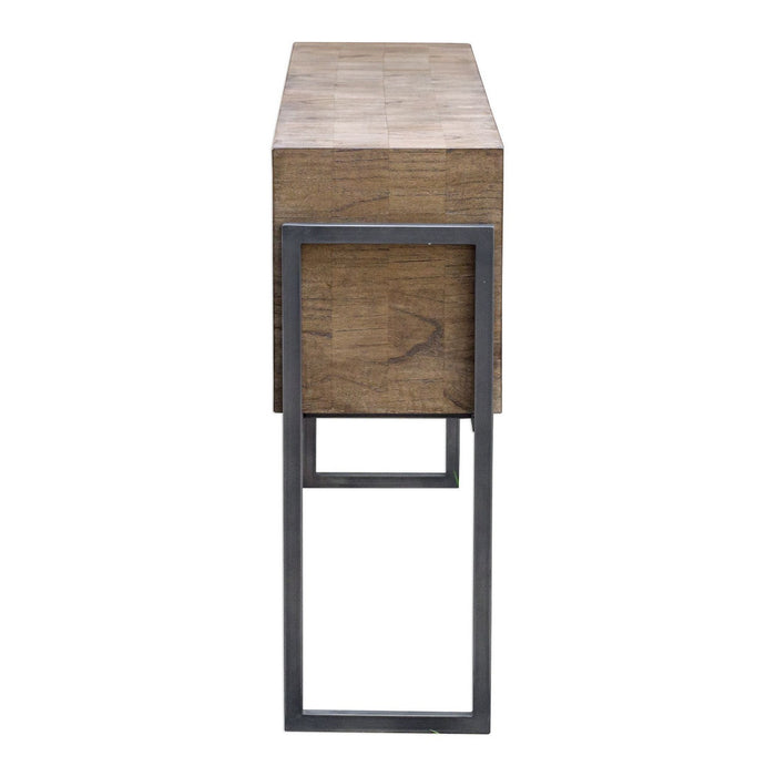 Uttermost 25402 Sofa Table, Aged Iron