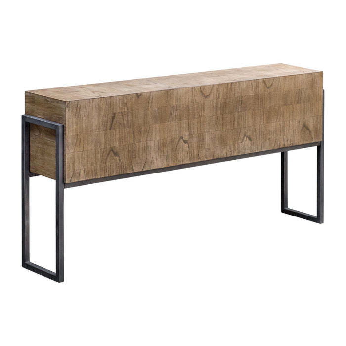 Uttermost 25402 Sofa Table, Aged Iron