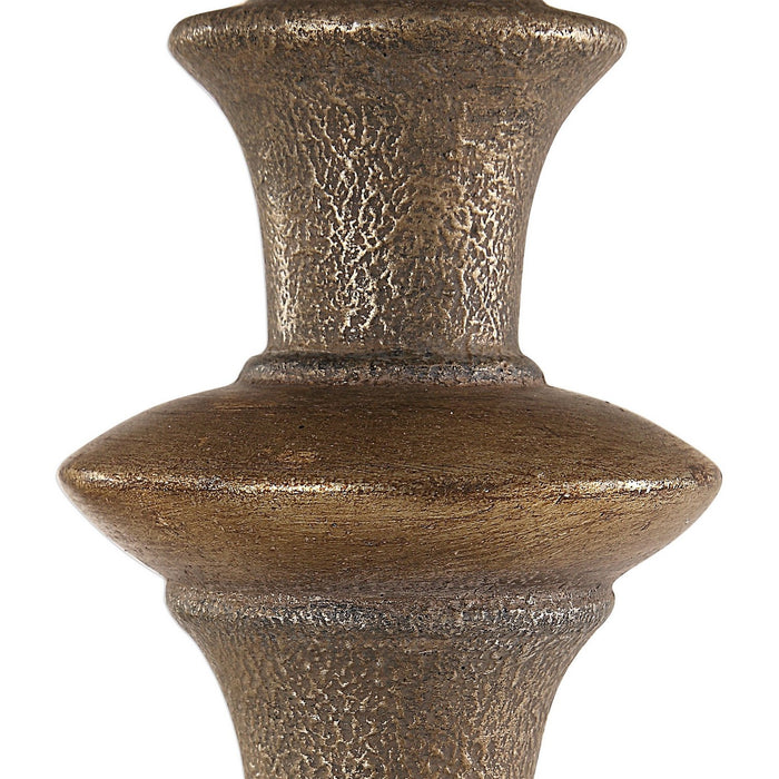 Uttermost 28180-1 One Light Floor Lamp, Dark Bronze