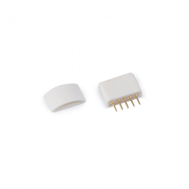W.A.C. Lighting LED-TC-EC-WT Connector, White