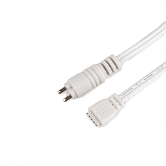 W.A.C. Lighting LED-TC-P-12-WT Connector, White