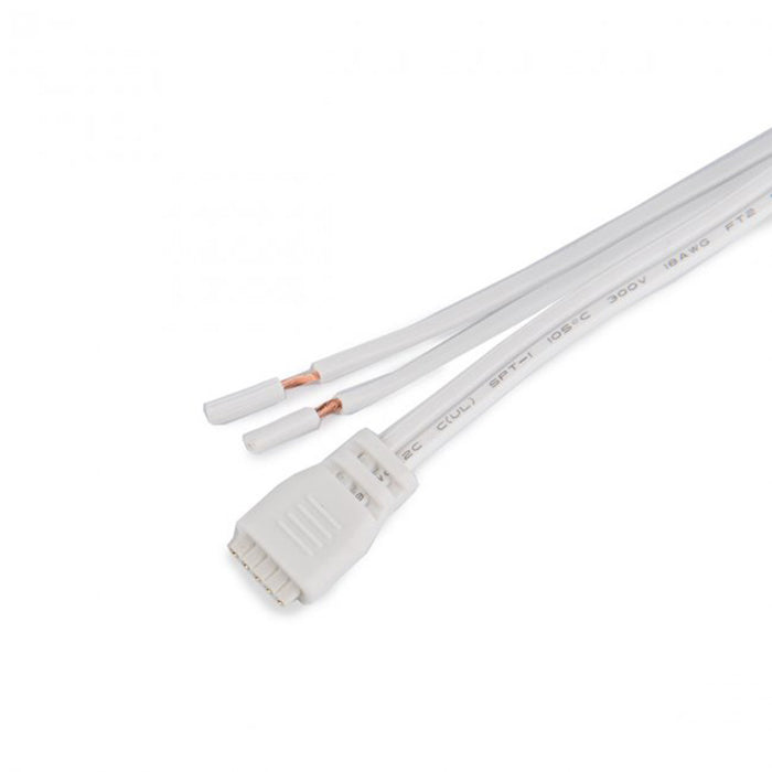W.A.C. Lighting LED-TC-WEXT-240-WT Connector, White
