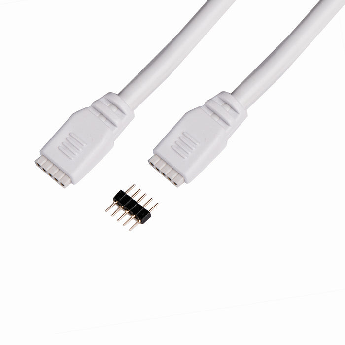 W.A.C. Lighting LED-TC-WIC-240-WT Connector, White