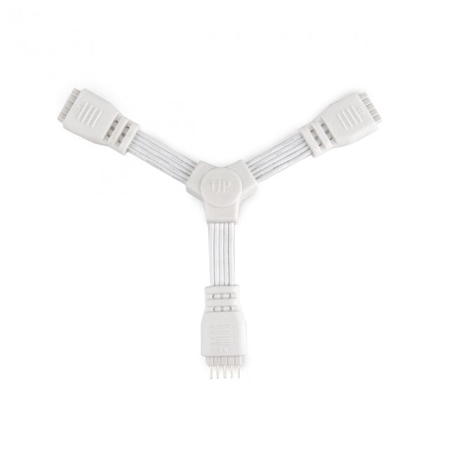 W.A.C. Lighting LED-TC-Y-WT Connector, White