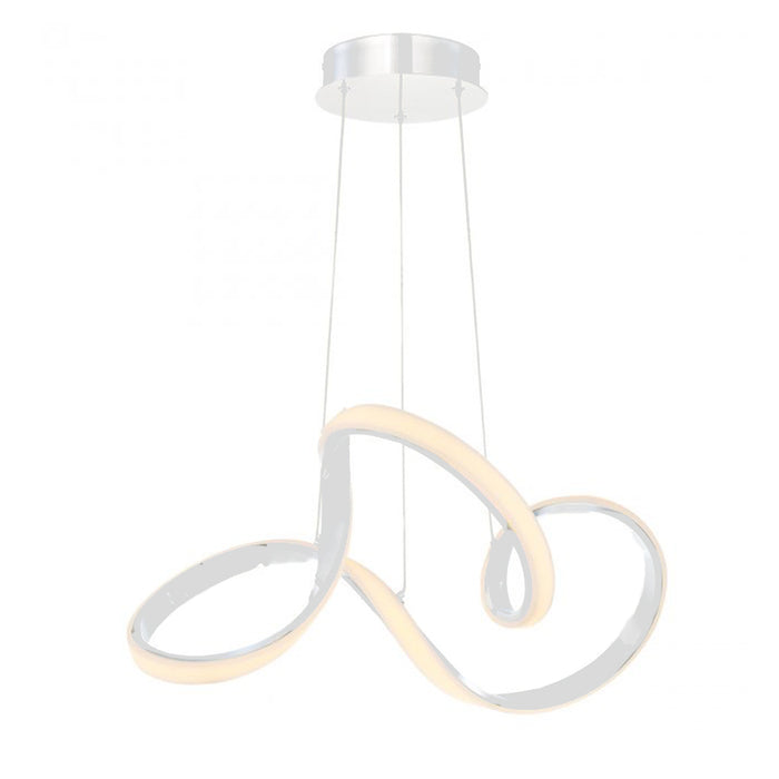 W.A.C. Lighting PD-87723-WT LED Chandelier, White