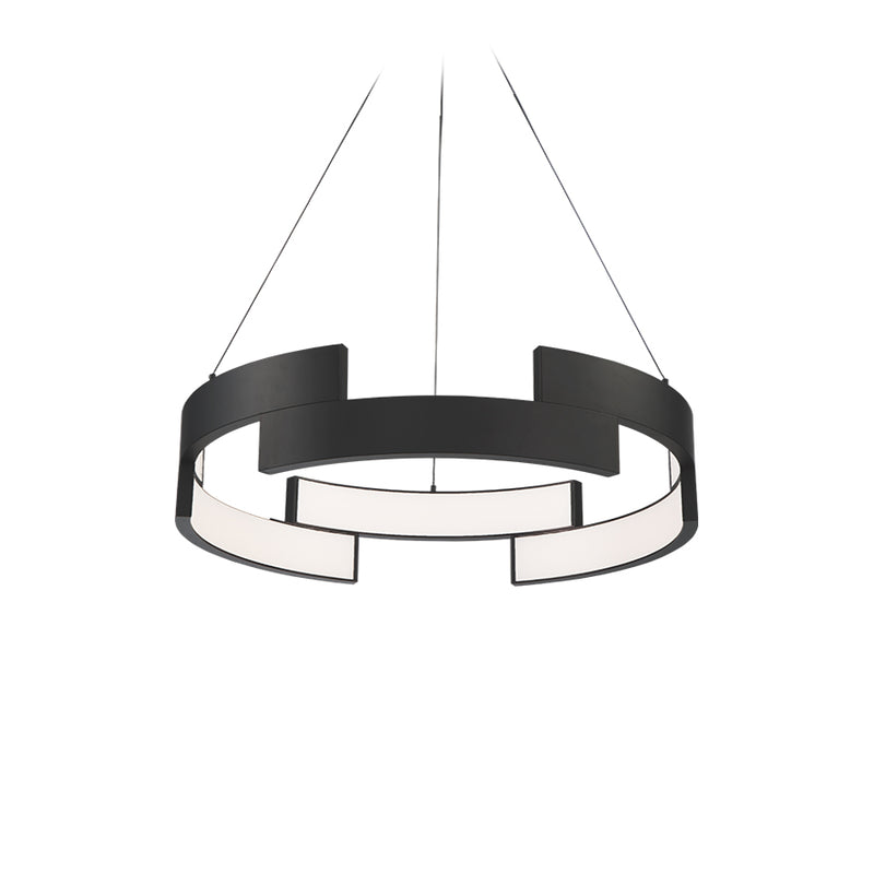W.A.C. Lighting PD-95827-BK LED Pendant, Black