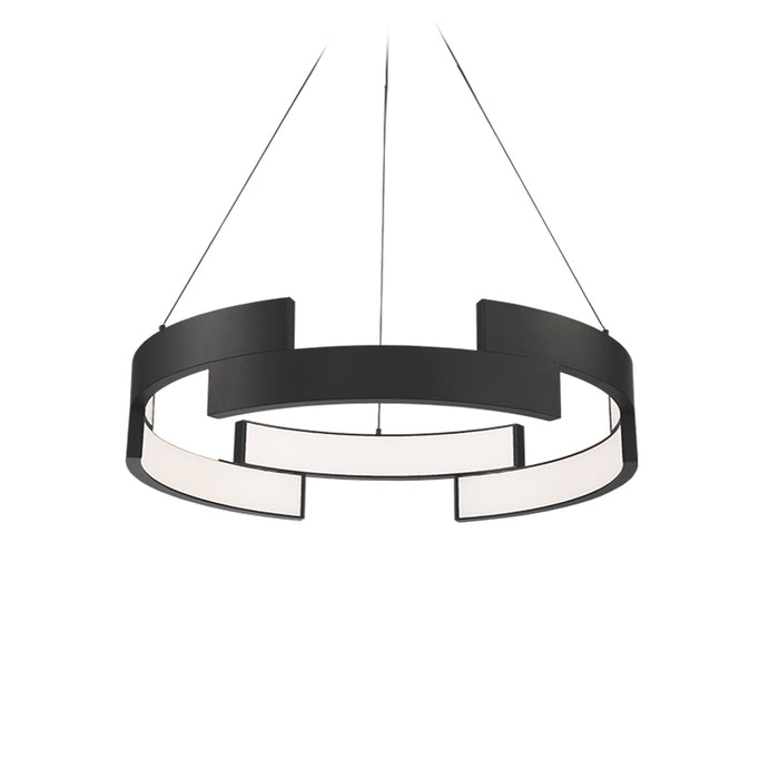 W.A.C. Lighting PD-95838-BK LED Pendant, Black