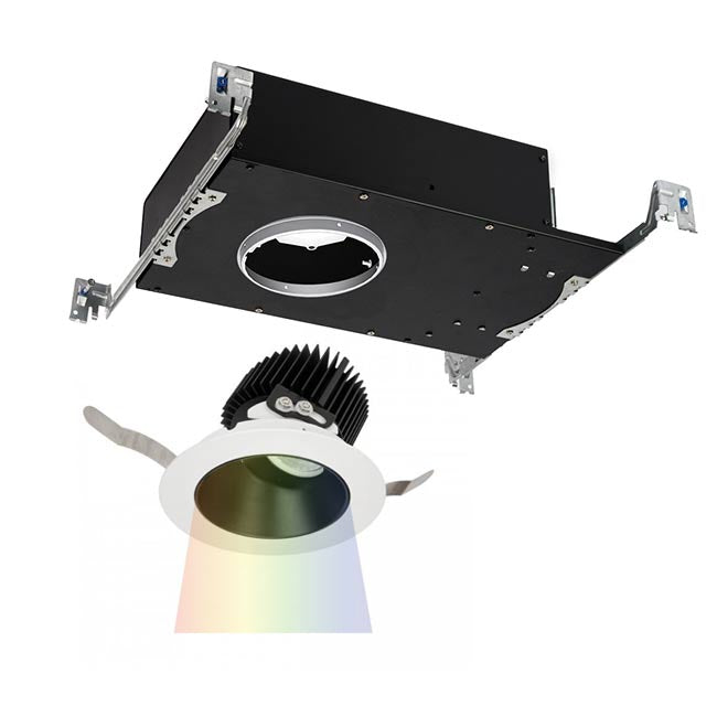 W.A.C. Lighting R3ARAT-S927-BKWT LED Trim, Black/White