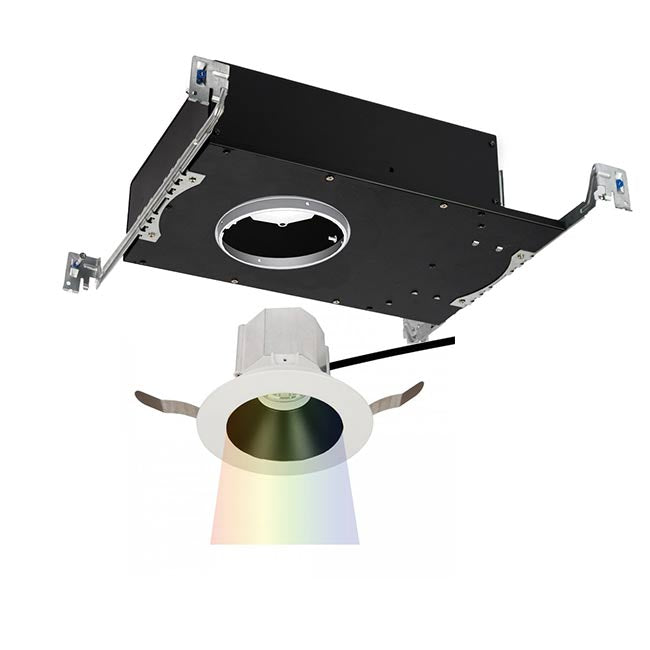 W.A.C. Lighting R3ARDT-N927-BKWT LED Trim, Black/White