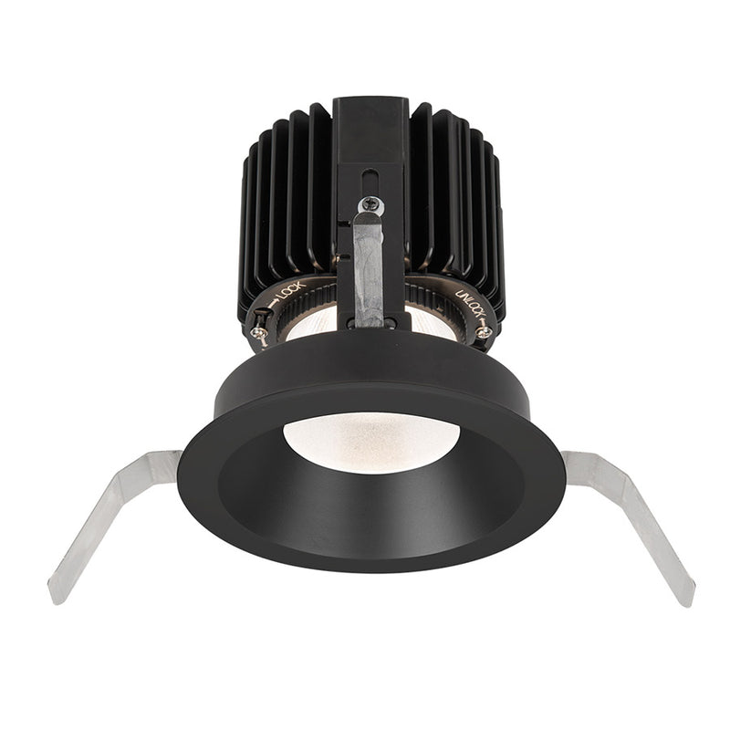 W.A.C. Lighting R4RD1T-F835-BK LED Trim, Black