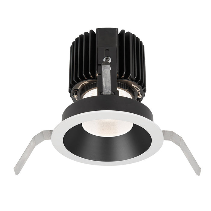 W.A.C. Lighting R4RD1T-S840-BKWT LED Trim, Black/White