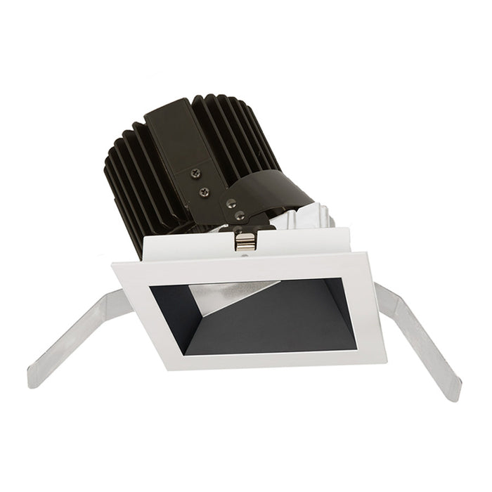 W.A.C. Lighting R4SWT-A827-BKWT LED Trim, Black/White