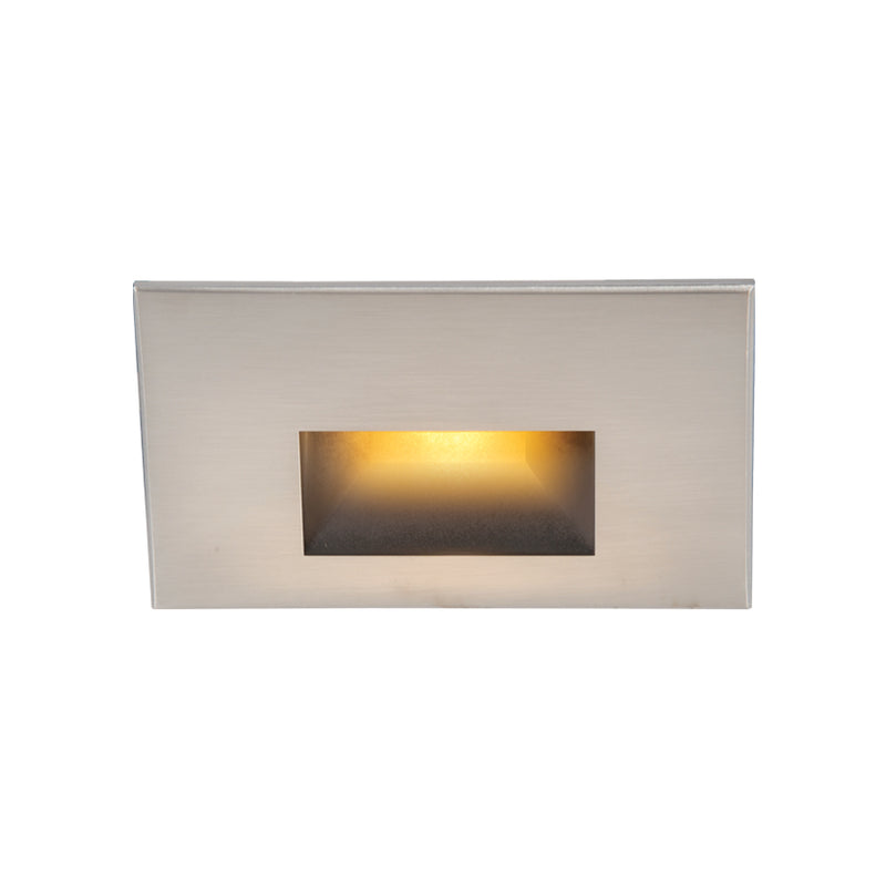 W.A.C. Lighting WL-LED100F-AM-BN LED Step and Wall Light, Brushed Nickel