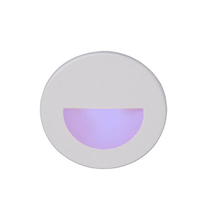 W.A.C. Lighting WL-LED300-BL-WT LED Step and Wall Light, White On Aluminum