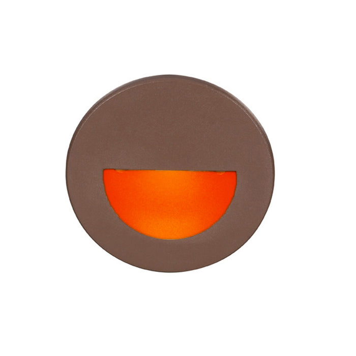 W.A.C. Lighting WL-LED300-RD-BZ LED Step and Wall Light, Bronze On Aluminum