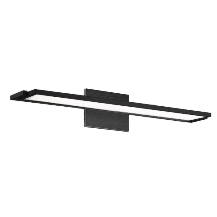 W.A.C. Lighting WS-6724-30-BK LED Bathroom Vanity, Brushed Black