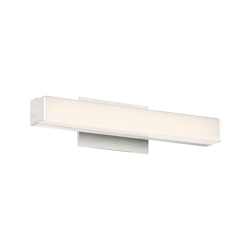 W.A.C. Lighting WS-77612-27-AL LED Bathroom Vanity, Brushed Aluminum