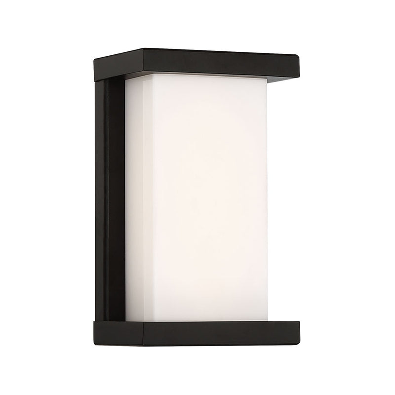 W.A.C. Lighting WS-W47809-BK LED Wall Light, Black