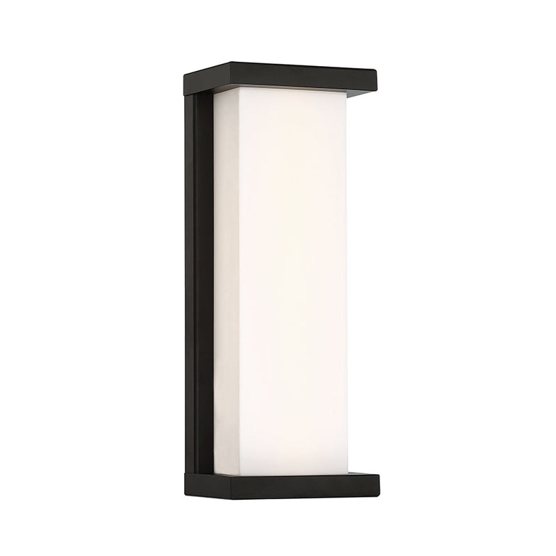 W.A.C. Lighting WS-W47814-BK LED Wall Light, Black