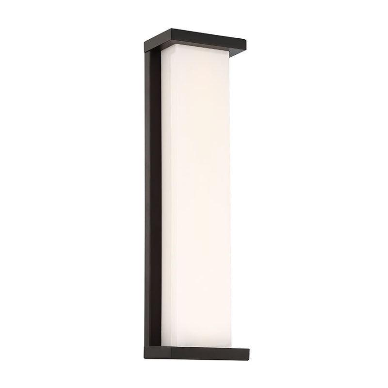 W.A.C. Lighting WS-W47820-BK LED Wall Light, Black