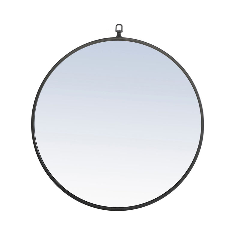 Elegant Lighting MR4051BK Mirror, Black