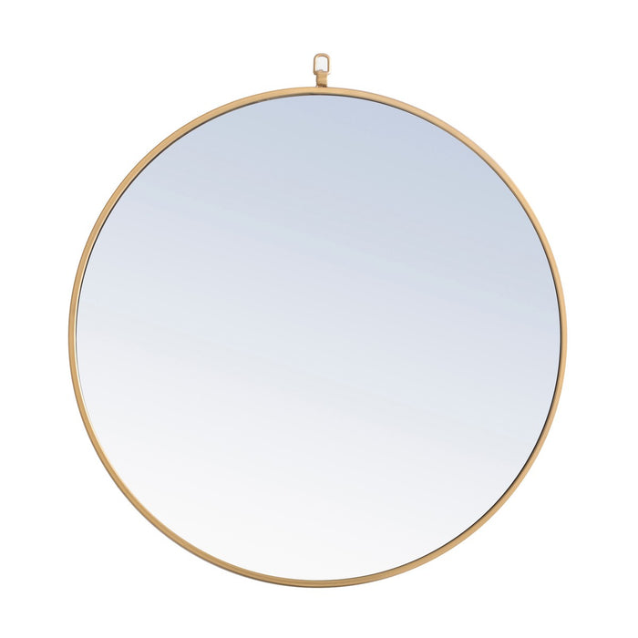 Elegant Lighting MR4055BR Mirror, Brass