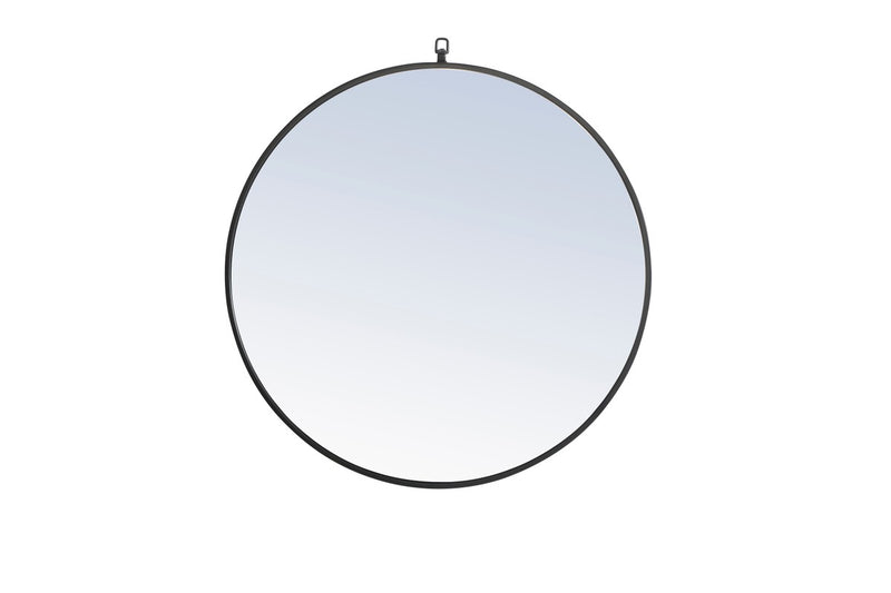 Elegant Lighting MR4057BK Mirror, Black
