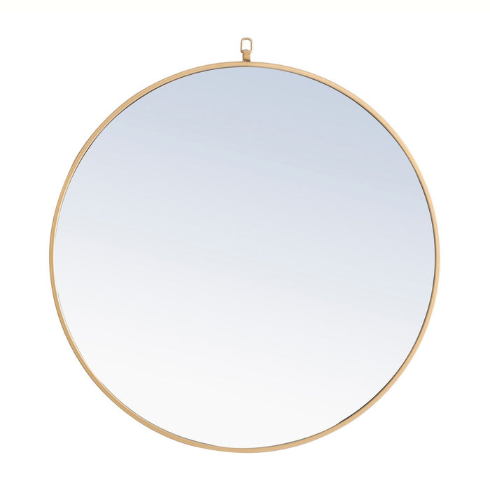 Elegant Lighting MR4058BR Mirror, Brass