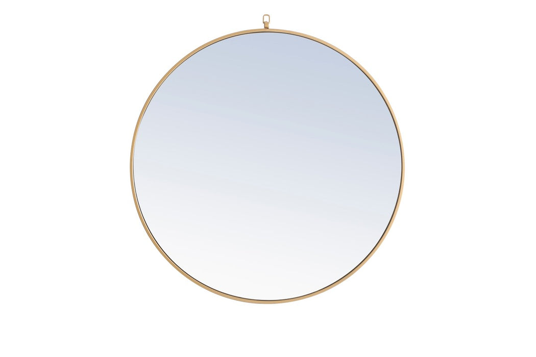 Elegant Lighting MR4065BR Mirror, Brass