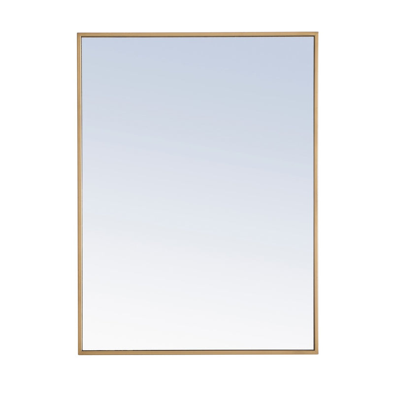 Elegant Lighting MR4072BR Mirror, Brass