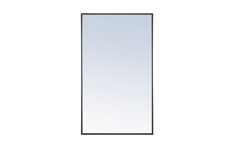 Elegant Lighting MR4074BK Mirror, Black