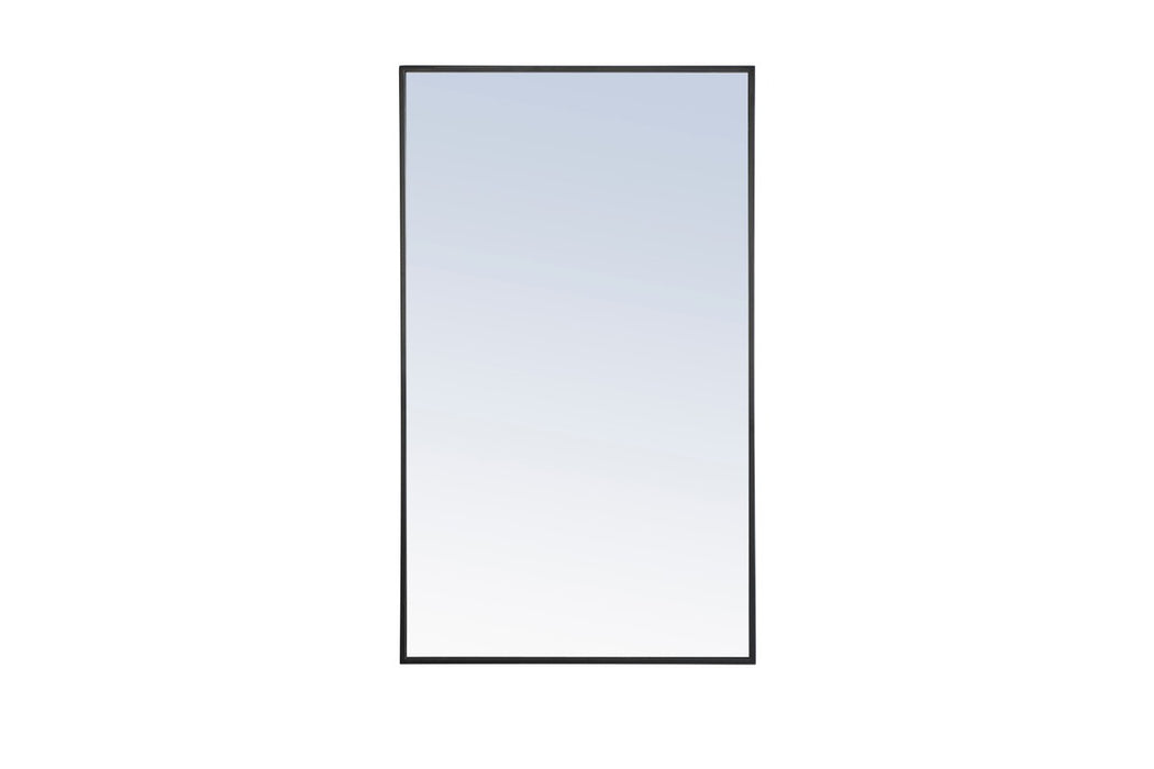 Elegant Lighting MR4074BK Mirror, Black
