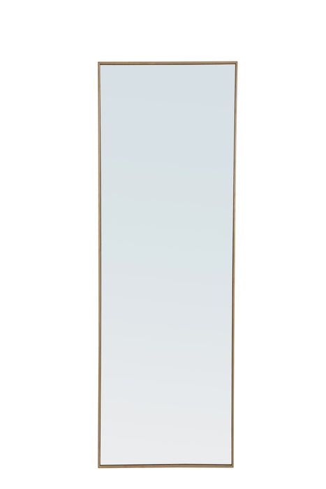 Elegant Lighting MR4082BR Mirror, Brass