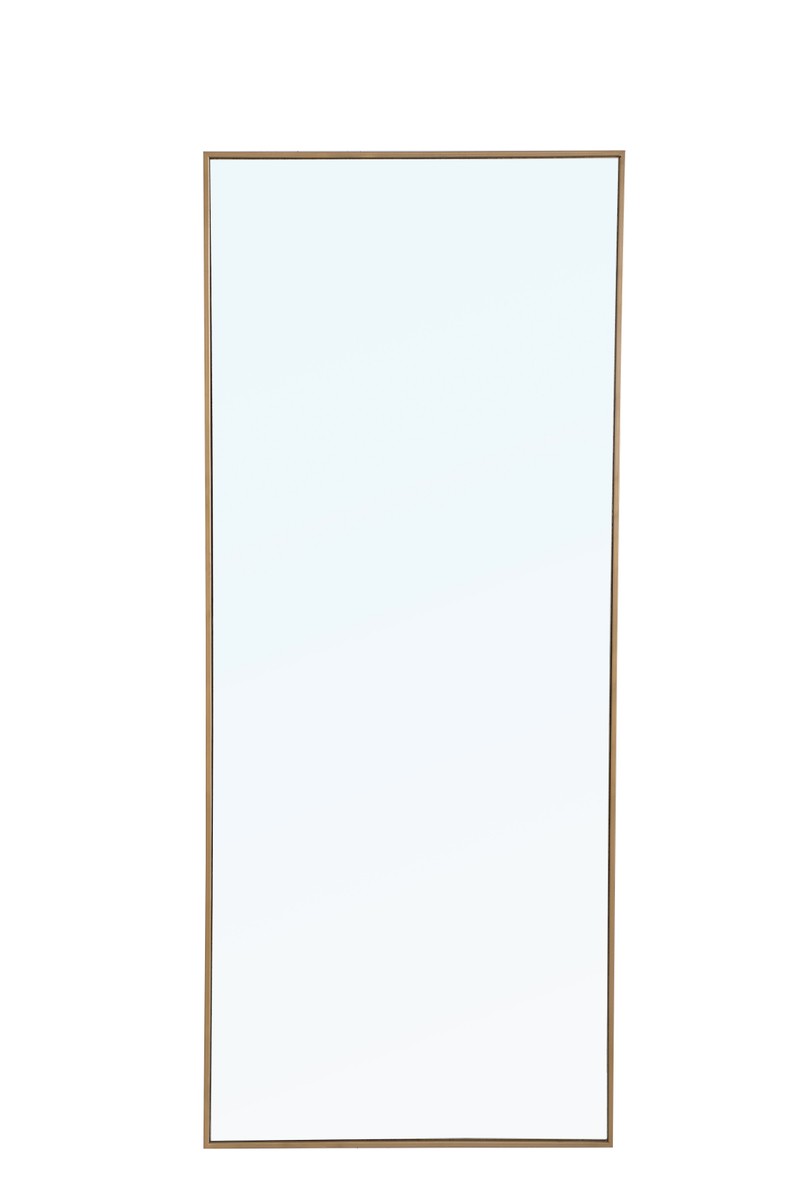 Elegant Lighting MR4085BR Mirror, Brass