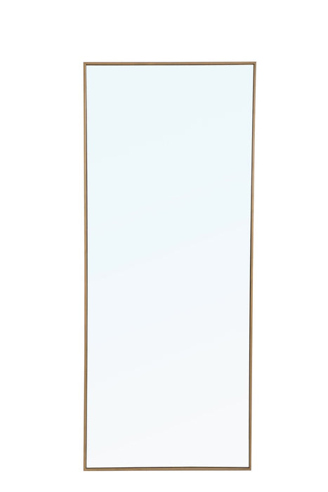 Elegant Lighting MR4085BR Mirror, Brass