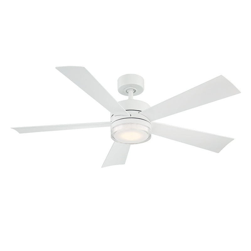 Modern Forms Fans FR-W1801-52L-MW 52" Ceiling Fan, Matte White