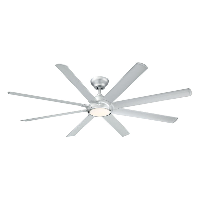Modern Forms Fans FR-W1805-80L-TT 80" Ceiling Fan, Titanium Silver